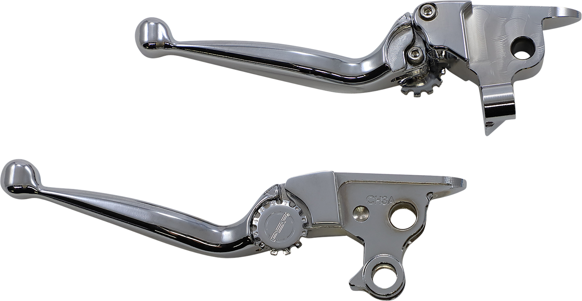 Journey Adjustable Lever Set for Harley Models - Chrome [0610-2208]