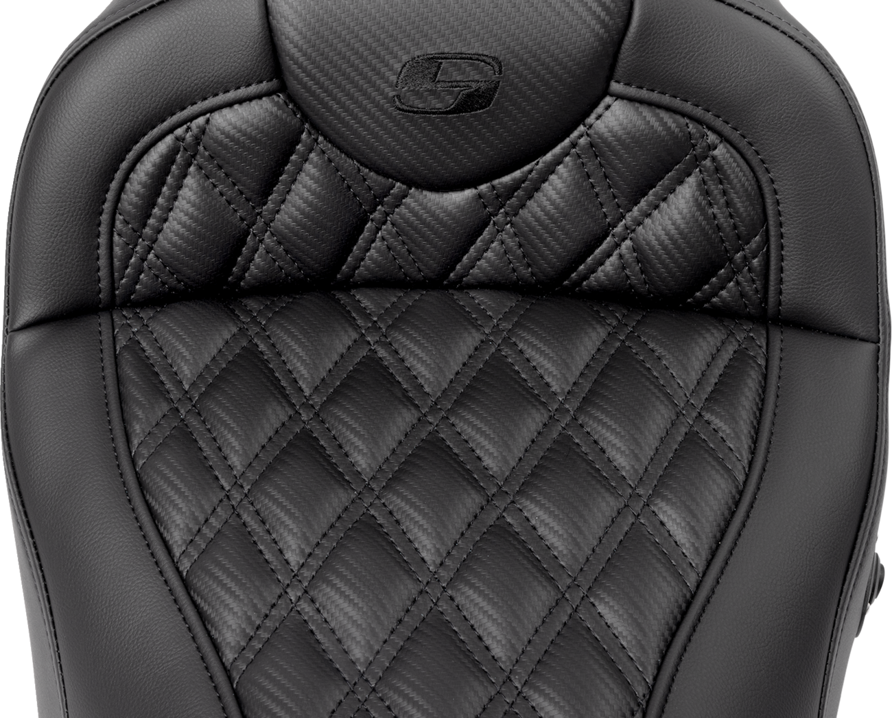 Roadsofa™ Seat - without Backrest - Lattice Stitch - Carbon Fiber - FL '08-'23 [0801-1693] - Image 3
