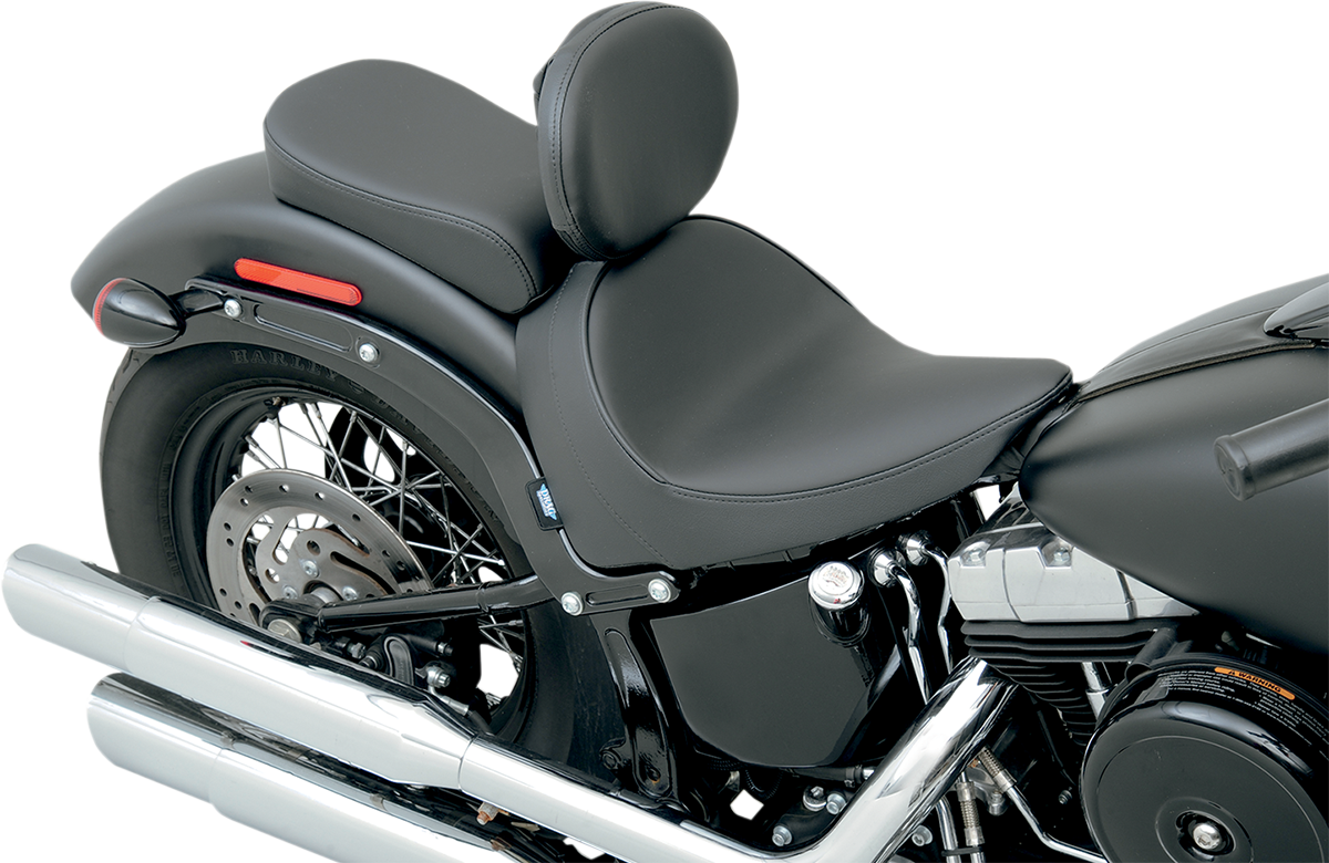 Backrest Compatible Solo Seat — Smooth - Solo Seat - Smooth - Backrest - FXS/FLS '11-'17 [0802-0784] - Image 3