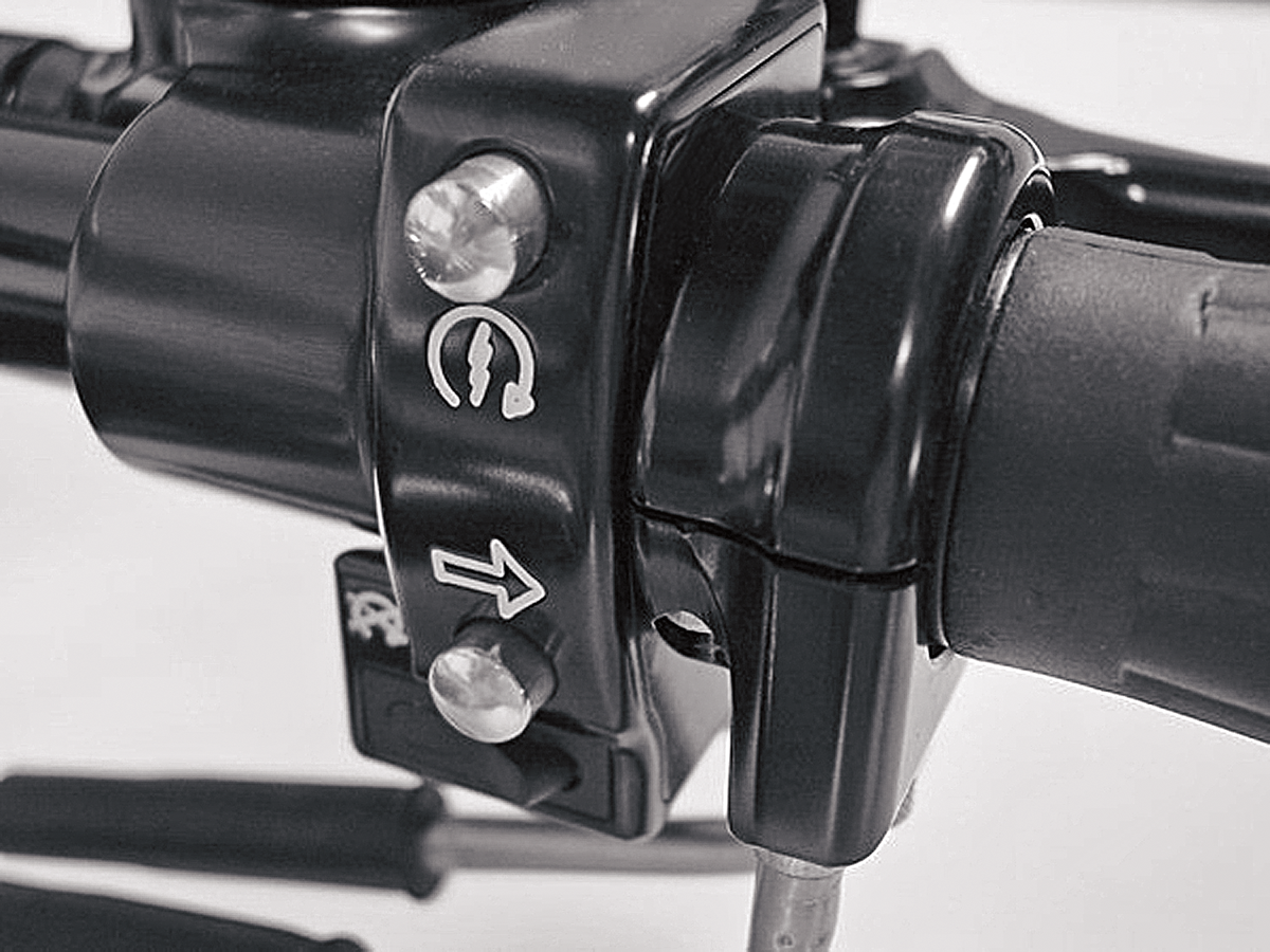 JX Series Throttle Housing - Single Cable - Black [0632-0206] - Image 2