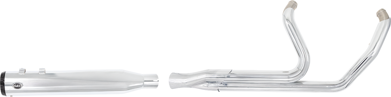2-into-1 GNX Exhaust System - 49-State - Chrome - M8 Touring [1800-2760] - Image 2