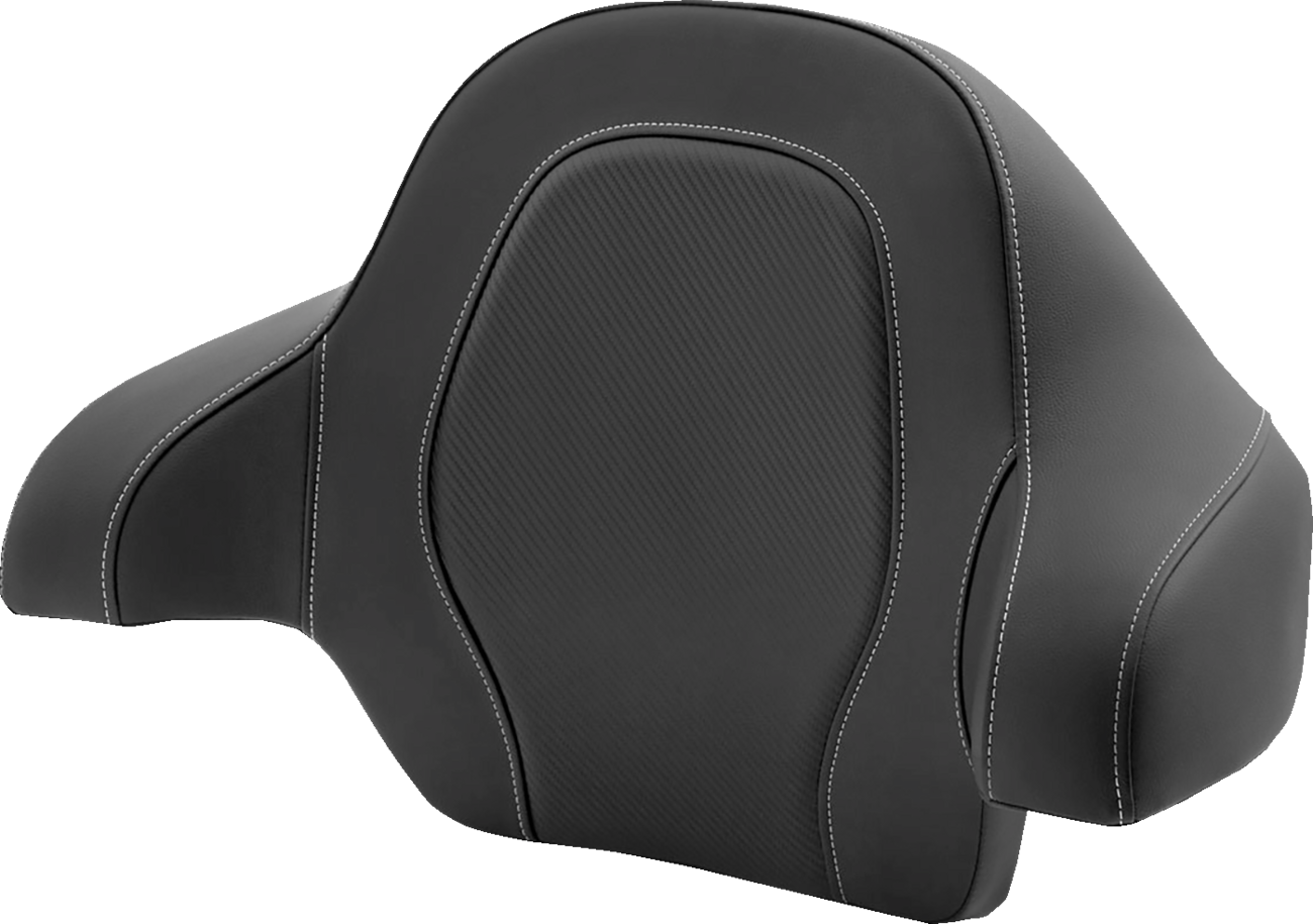 Tour Pak® Backrest Pad - Tour-Pak® Backrest Pad - RoadSofa - Black - Carbon Fiber - FL '14-'23 [0801-1362]
