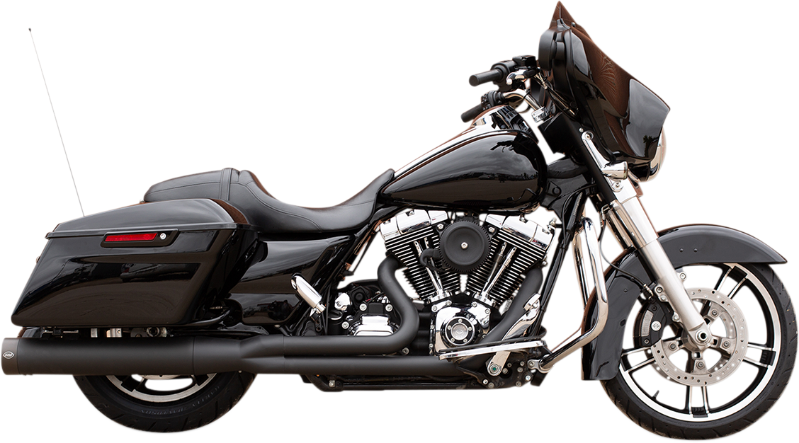 2 into 1 Sidewinder® Complete Exhaust System - 2-into-1 Sidewinder® Exhaust System - '95-'16 FL - Black Ceramic [1800-2390]