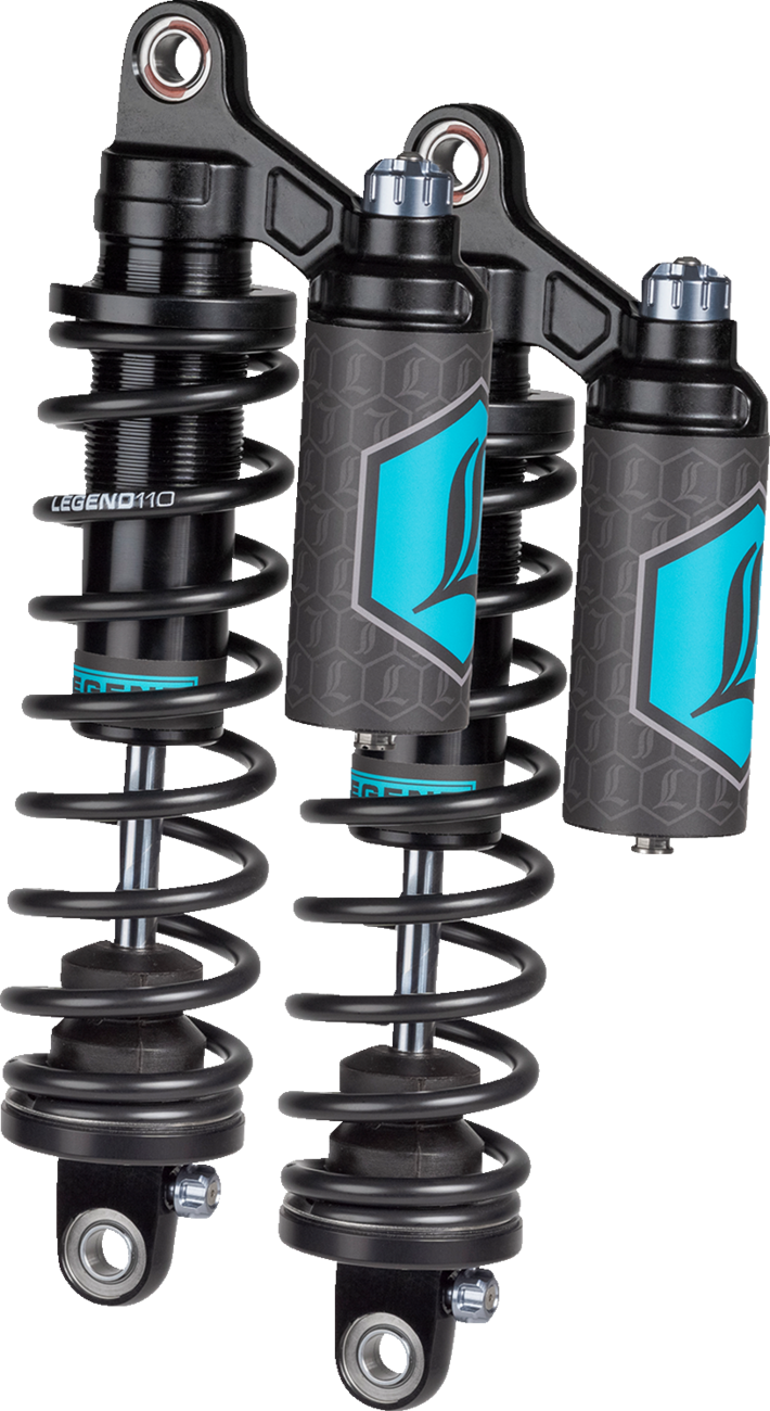 Legend REVO ARC Piggyback Coil Suspension for FXD Models - REVO ARC Piggyback Shocks - 13" - Standard - Black - '99-'17 Dyna [1310-1890] - Image 3
