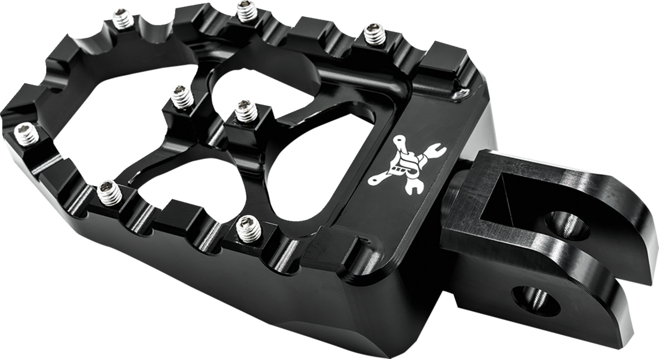 MX Evolution Pegs - MX Evolution Driver Pegs - Black - Softail - Image 6