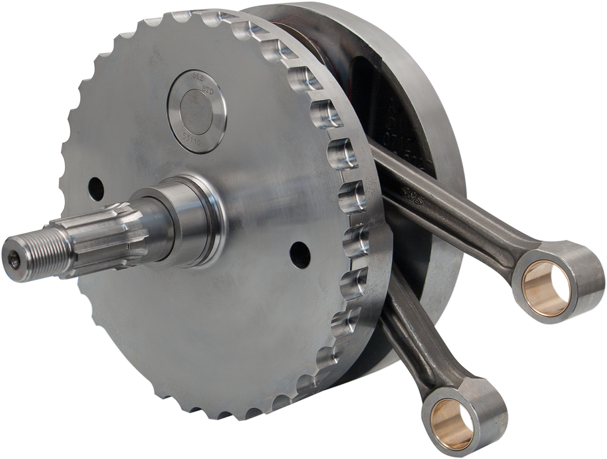 Replacement Flywheel Assembly - Flywheel Assembly - 4.00" - with Sprocket Bearing Race - 88"/95"/100" Twin Cam "A" '03-'06 [0922-0119]