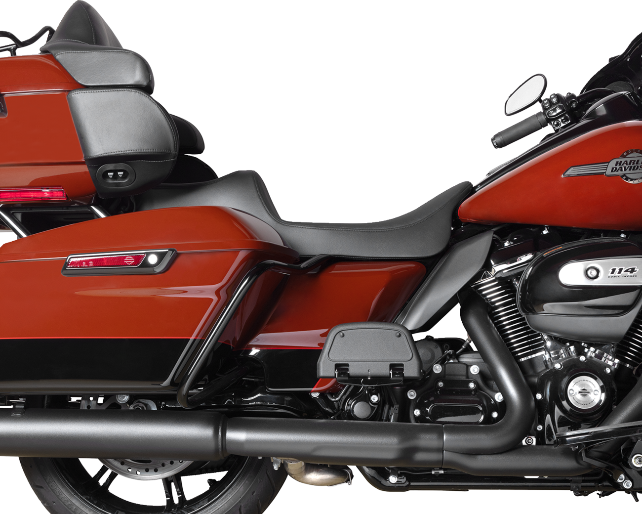 Extended Reach Predator III Seat - Predator III Seat - Extended Reach - Smooth - FLH/FLT '08-'24 [0801-1922] - Image 2