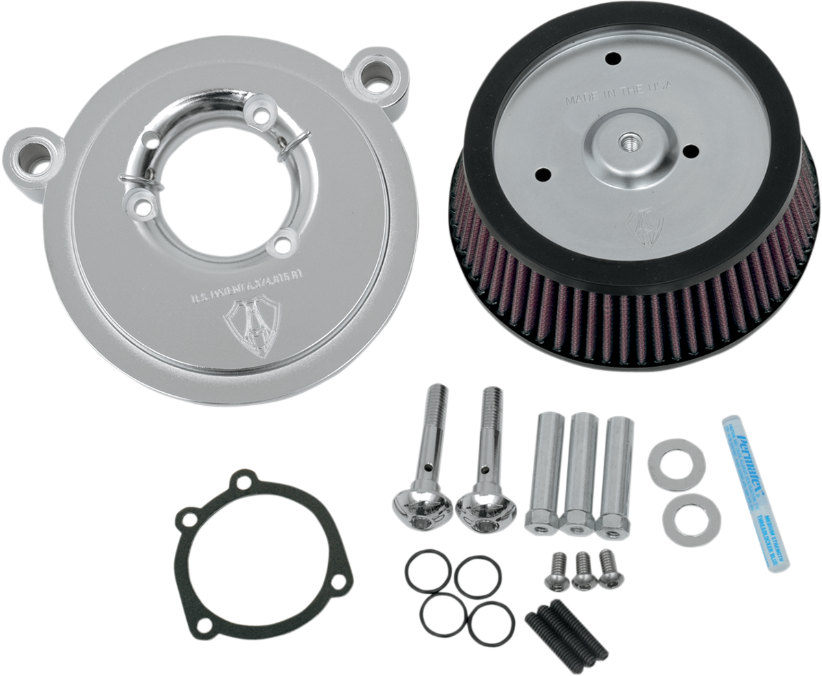 Big Sucker™ Air Filter Kit - Chrome - Stage I [1010-0181]
