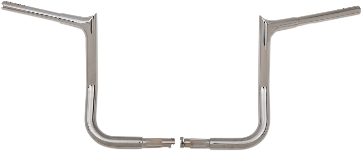 1-1/4" EZ Install Pointed Top Handlebar - 12" - Chrome [0601-4748] - Image 9