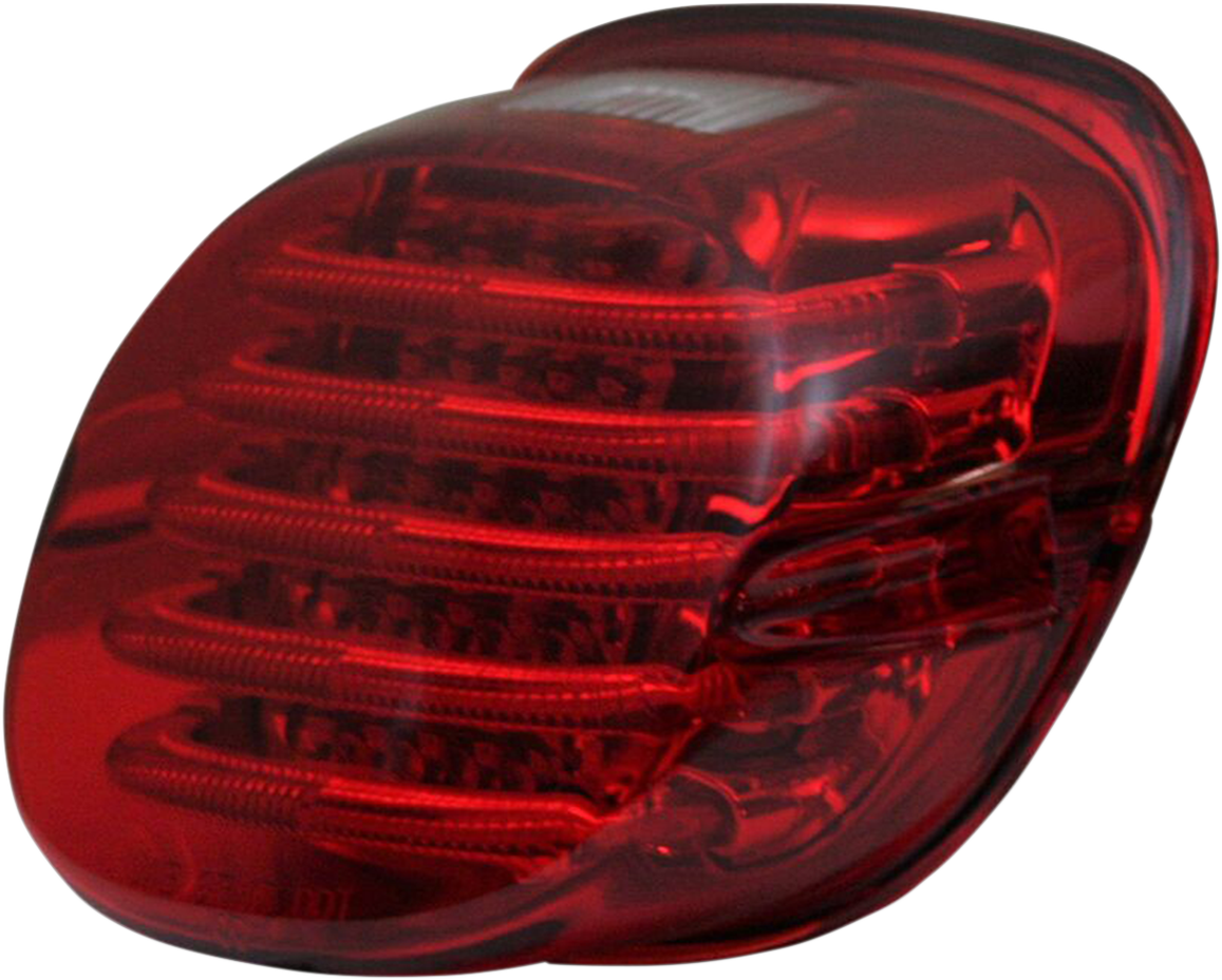 ProBEAM® Low-Profile LED Taillight Kit — with Top Tag Light - Taillight - with Top License Plate Illumination Window - Red [2010-1362]