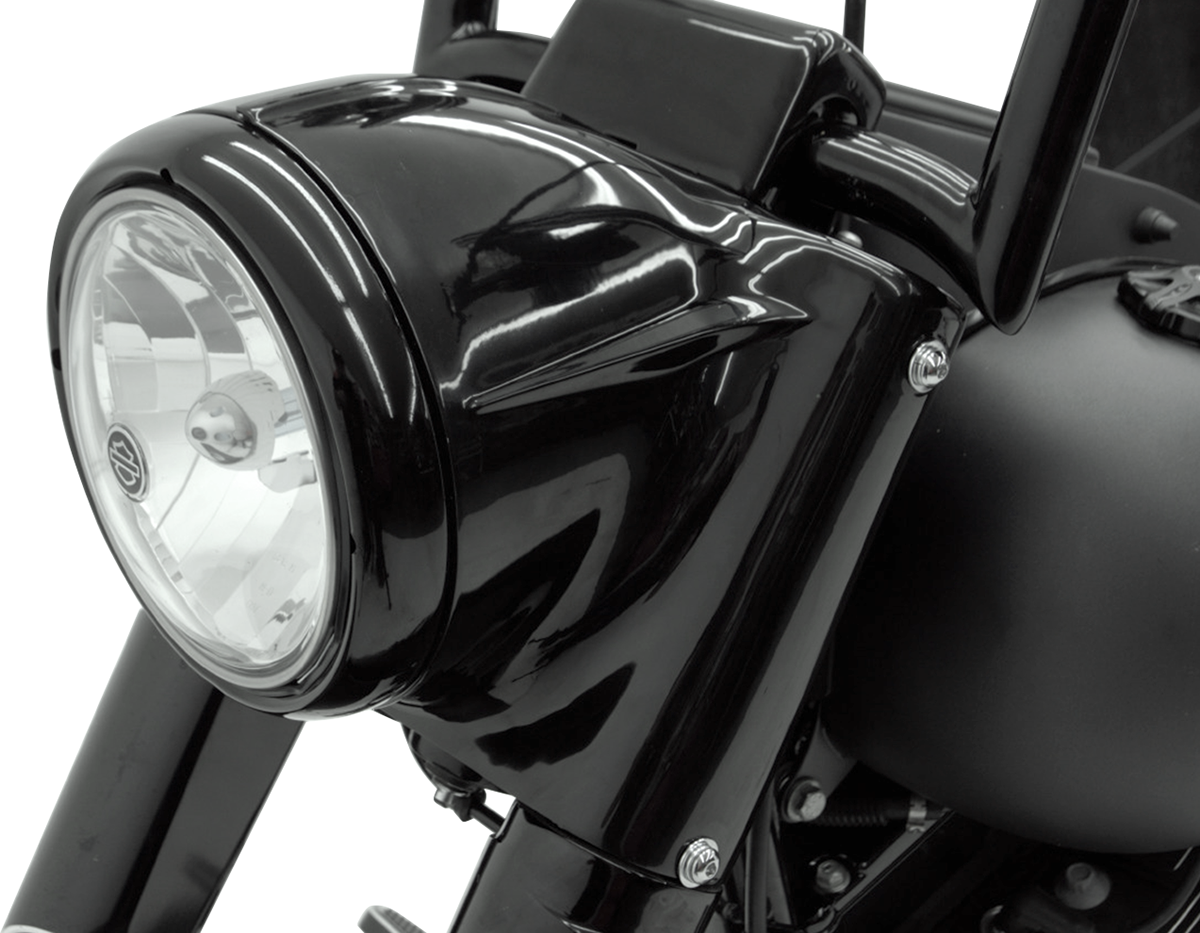Headlight Nacelle Kit - 7" Nacelle Headlight Kit - Black [2001-1482] - Image 2