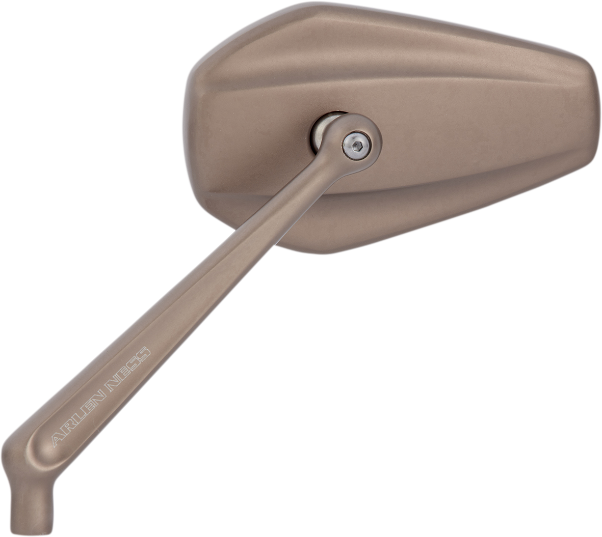 Mini Stocker Mirror - Mirror - Mini Stocker - Side View - Oval - Titanium - Right [0640-1445]