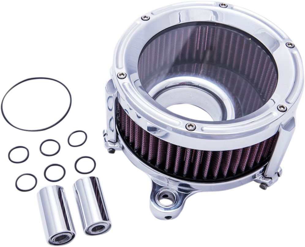 Assault Charge High-Flow Air Cleaner - Chrome [1010-2050]