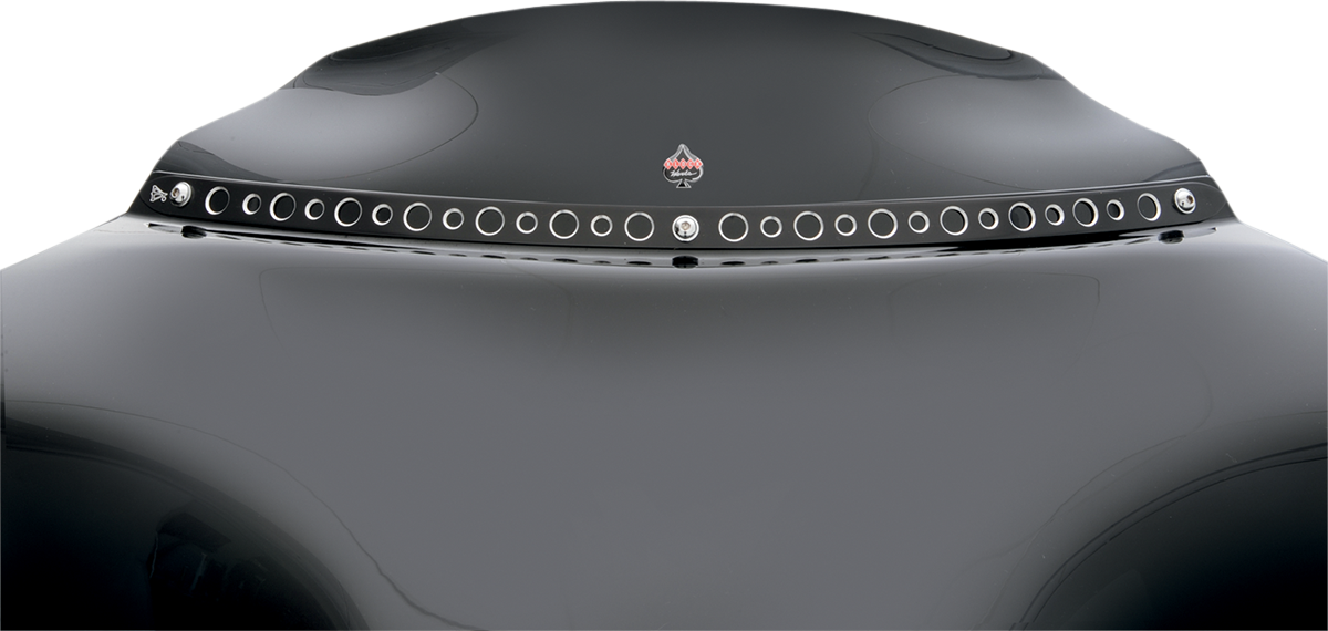 Flare® Windshield - 3-1/2" - Black - '96-'13 FLH [2310-0224]