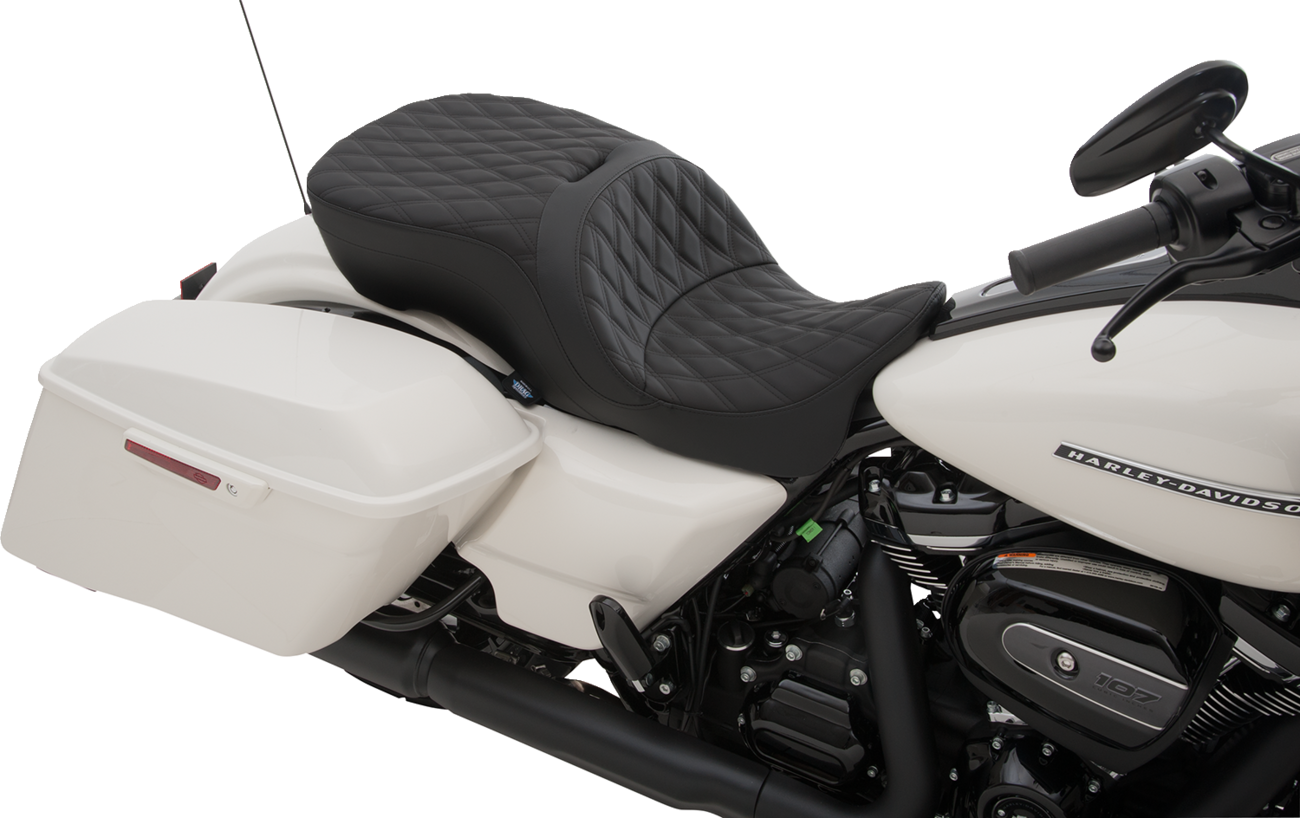 Large Touring Seat - Touring Seat - Double Diamond - Forward - FL '09-'23 [0801-1110] - Image 2
