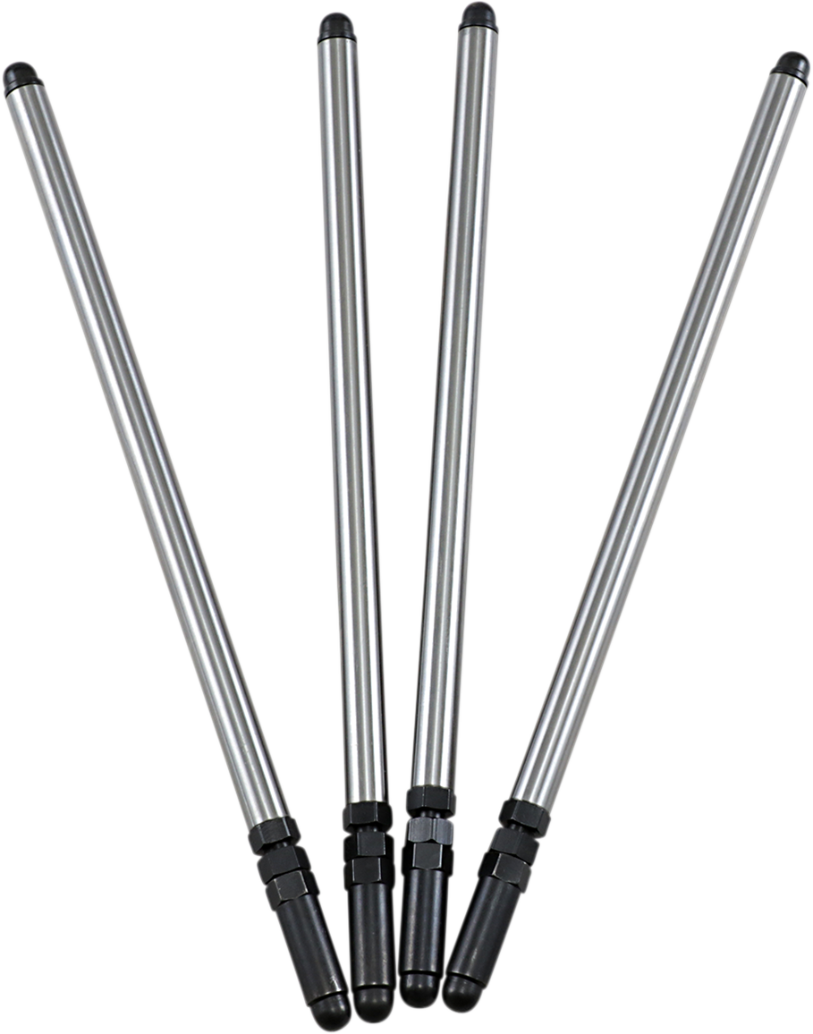 Adjustable Pushrod Kit - Adjustable Pushrods - Steel - XL [0928-0021]