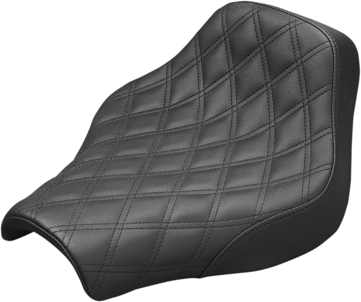 Renegade™ Lattice Stitch Solo Seat - Renegade™ Solo Seat - Lattice Stitched - Black - FX '18-'23 [0802-0947]