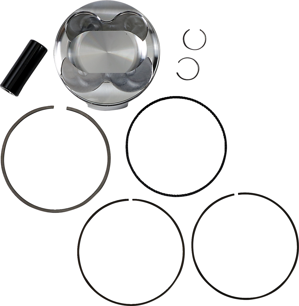 Pro Series Piston Kit - Piston Kit - 96.00 mm - 13.5:1 CR - Honda [0910-5943]