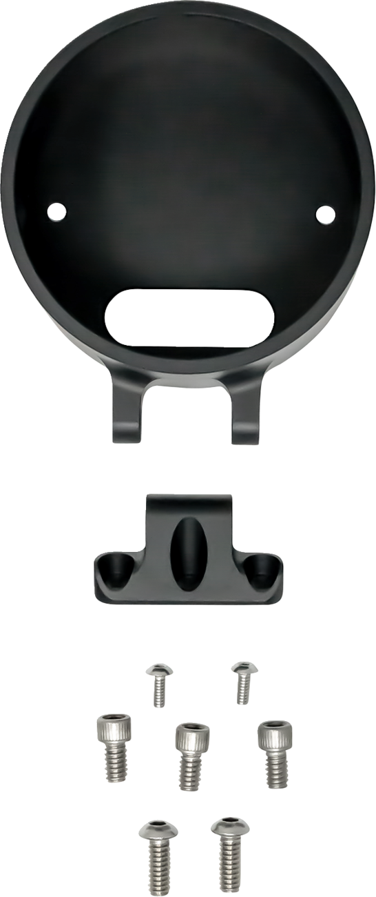 Round Gauge Bezel Kit for Ascent Pro Riser - Round Gauge Bezel - For Ascent Pro Riser - Black [2210-0693]