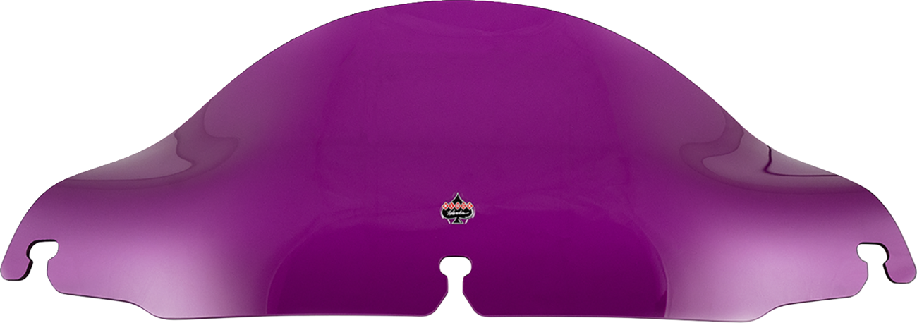 Kolor Flare® Windshield - 6-1/2" - Purple - '96-'13 FLHT/FLHX [2310-0820] - Image 2
