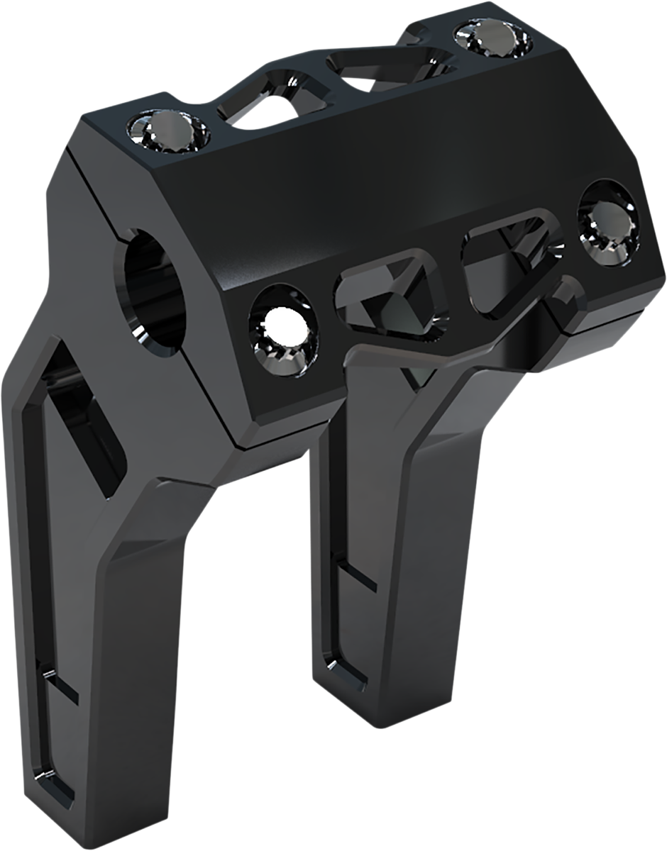 Performance Risers - Pullback - 6" - Black Anodized [0602-1218]