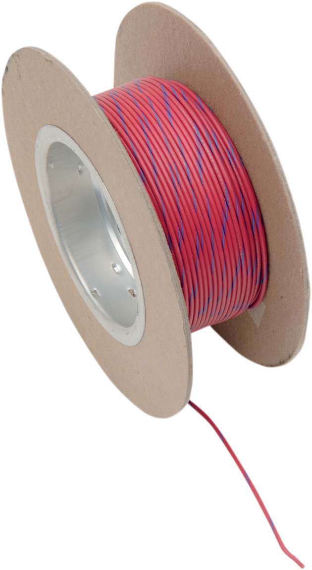 OEM Color Wire Spool - 100' Wire Spool - 18 Gauge - Red/Blue [2120-0520] - Image 2