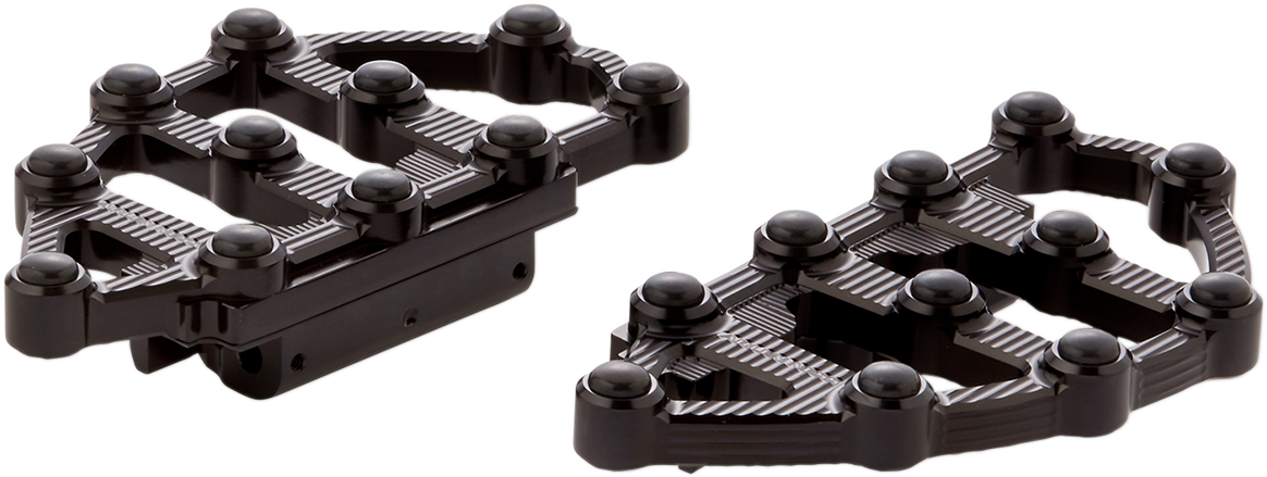 MX Billet Floorboards - MX Passenger Floorboards - Black [1621-0947] - Image 2