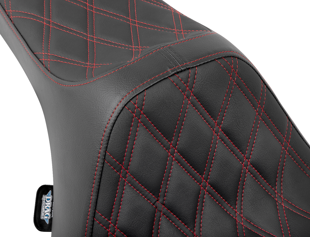 Predator III Seat - Double Diamond - Red Stitched - FLT/FLH '23-'24 [0801-1920] - Image 2