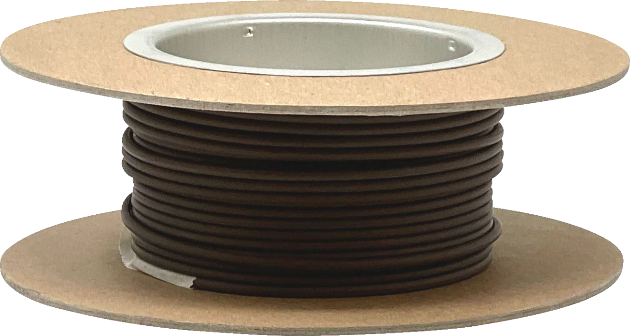 GXL Copper Wire - 25' GXL Wire Spool - 16 Gauge - Brown [2120-1302]
