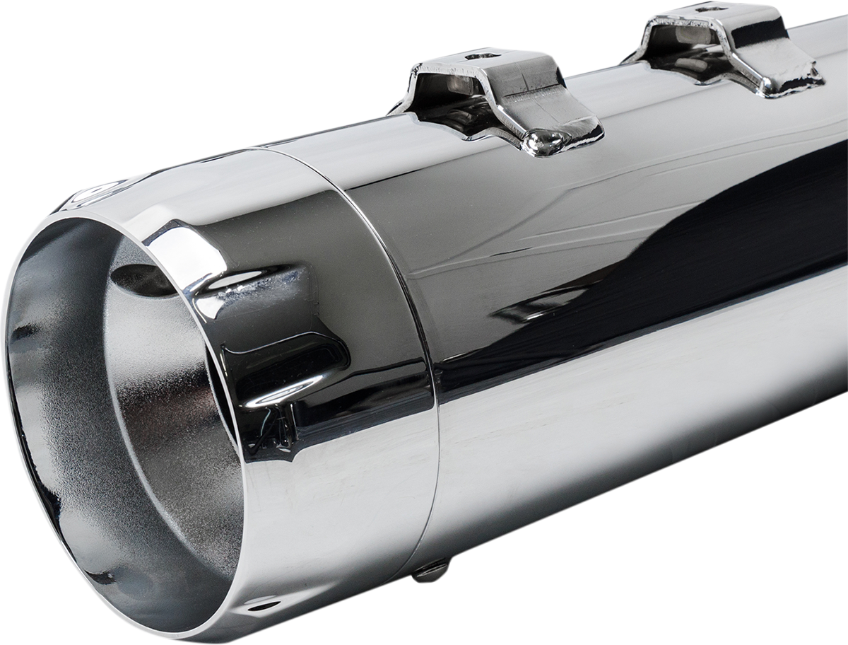 4-1/2" MK45 Performance Mufflers — Thruster - 4-1/2" MK45 Performance Mufflers - Chrome Thruster [1801-1074] - Image 3