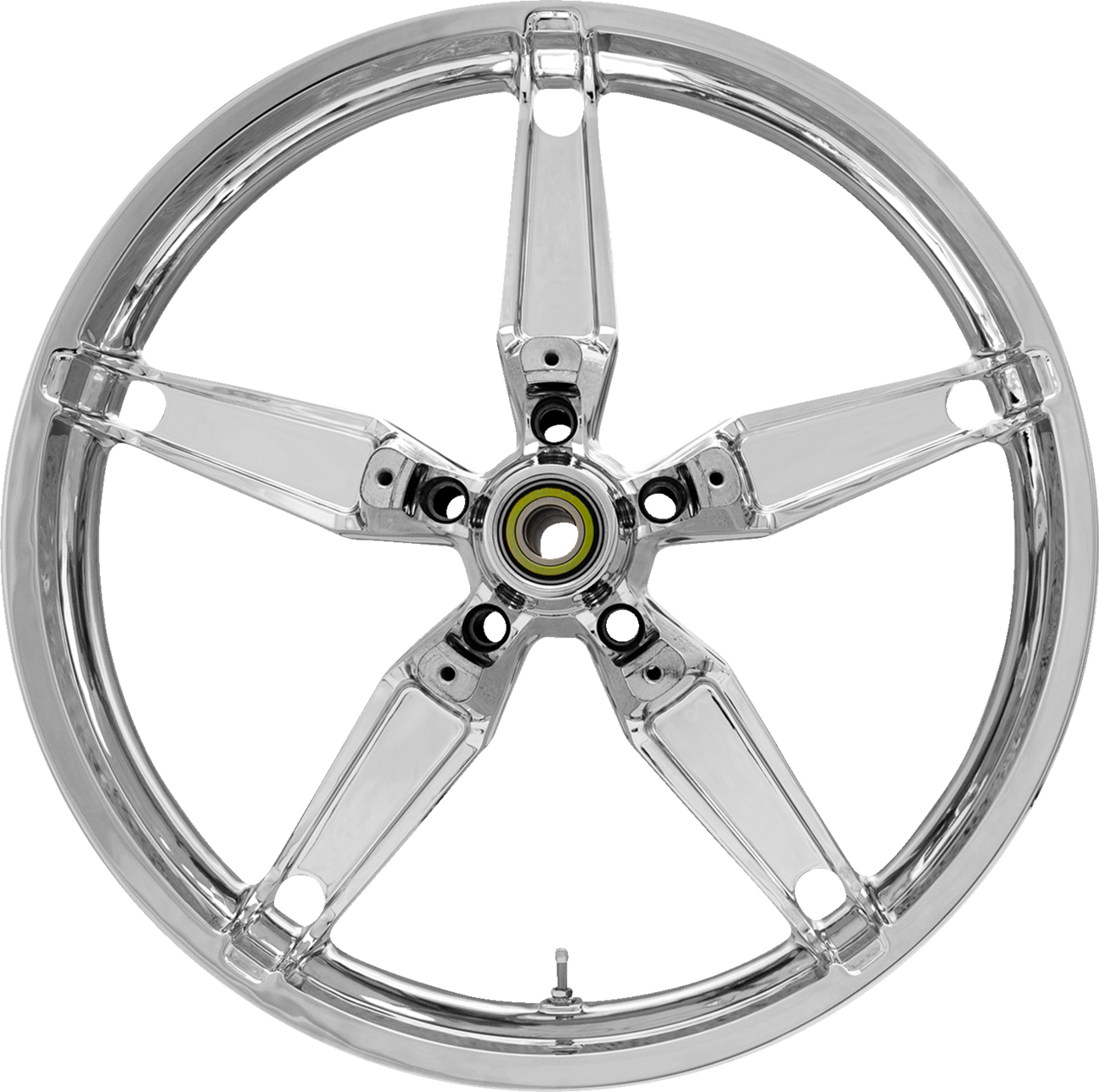 Daytona Wheel - Wheel - Daytona - Front - Dual Disc/with ABS - Chrome - 21x3.5 [0201-2648]