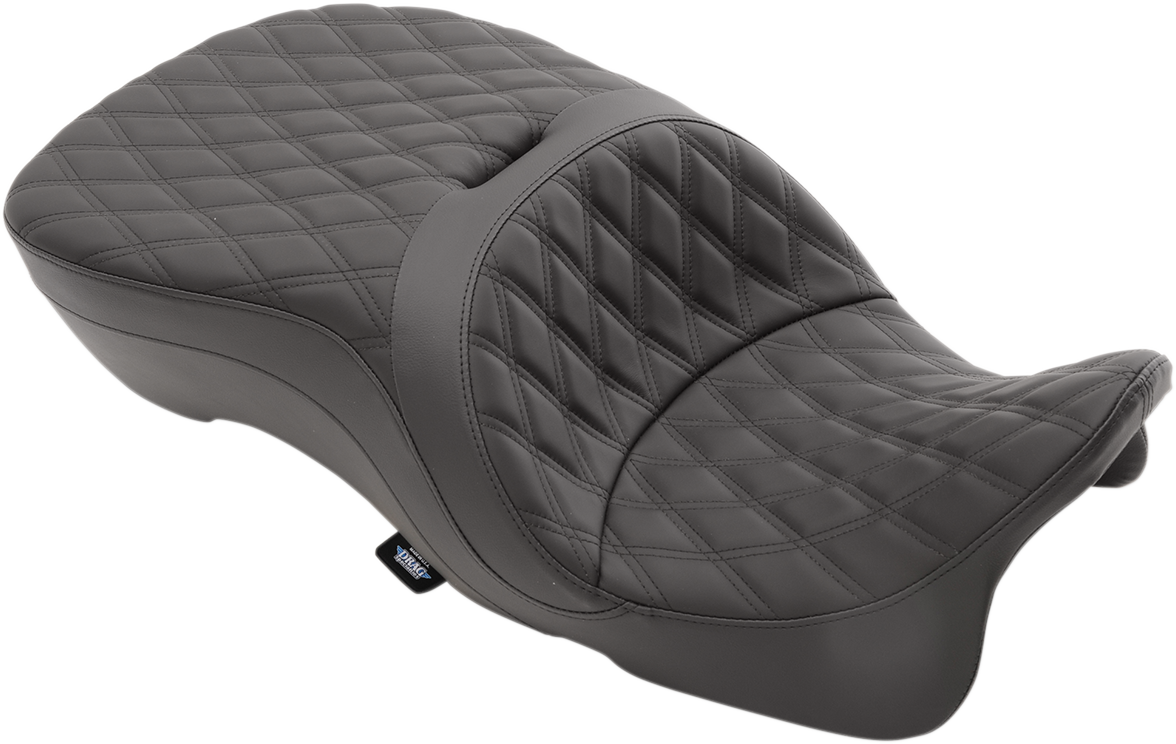 Large Touring Seat - Touring Seat - Double Diamond - Forward - FL '09-'23 [0801-1110]