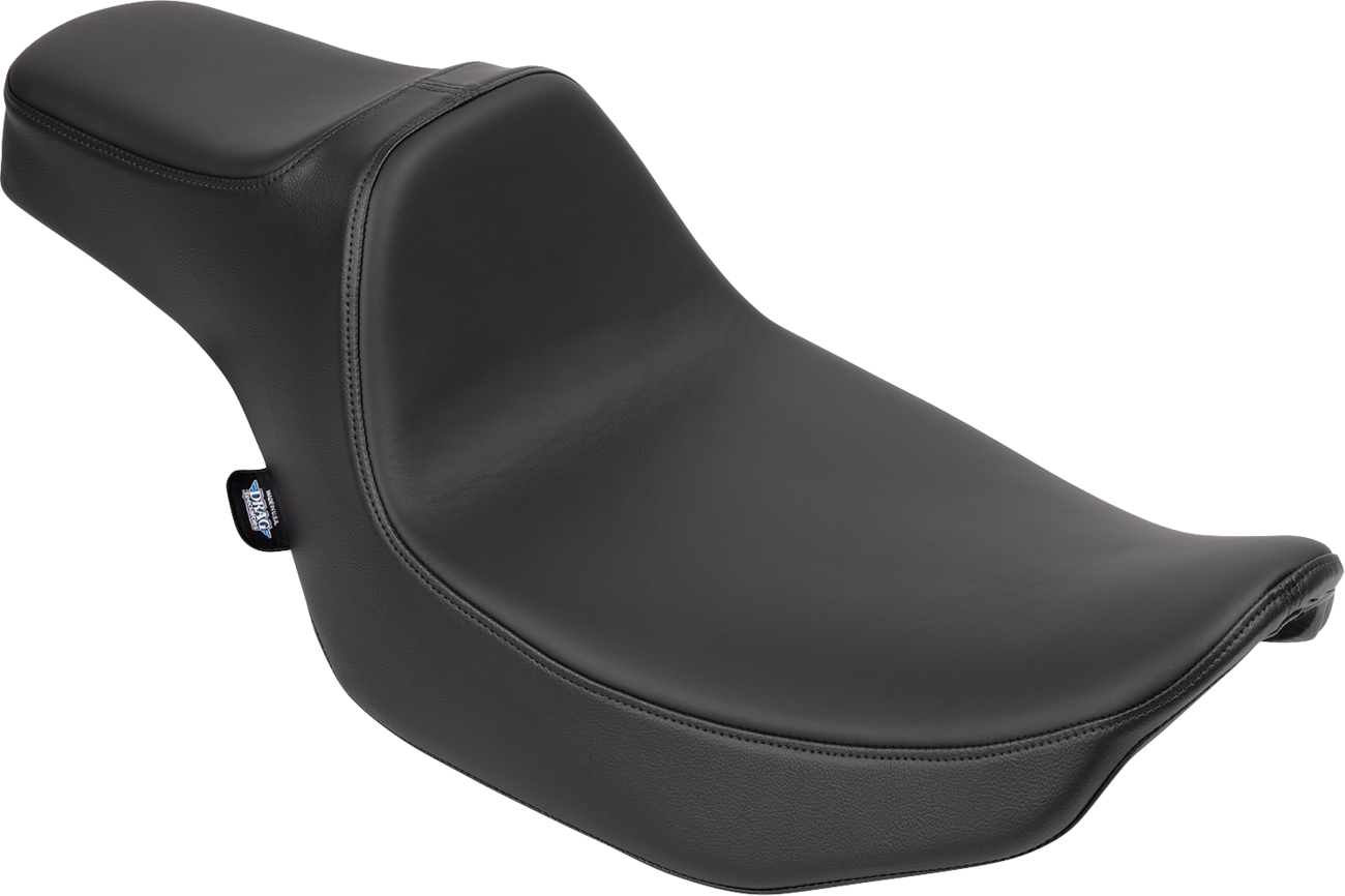 Extended Reach Predator III Seat - Vinyl/Solar Leather - Smooth - FLT/FLH '23-'25 [0801-2062]