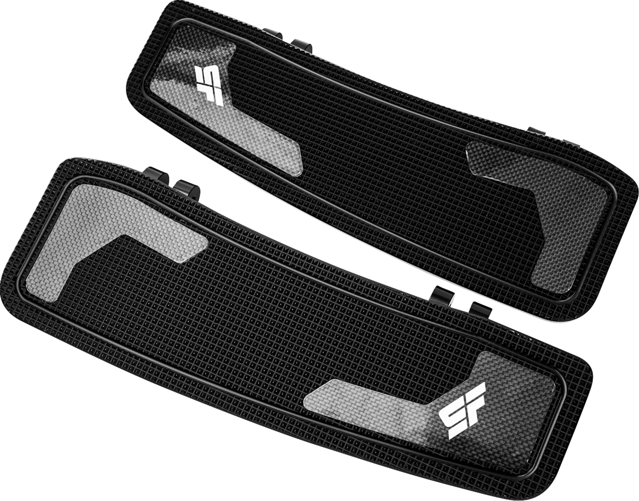 Driver Floorboards - Black Anodized - Touring [1621-1152]