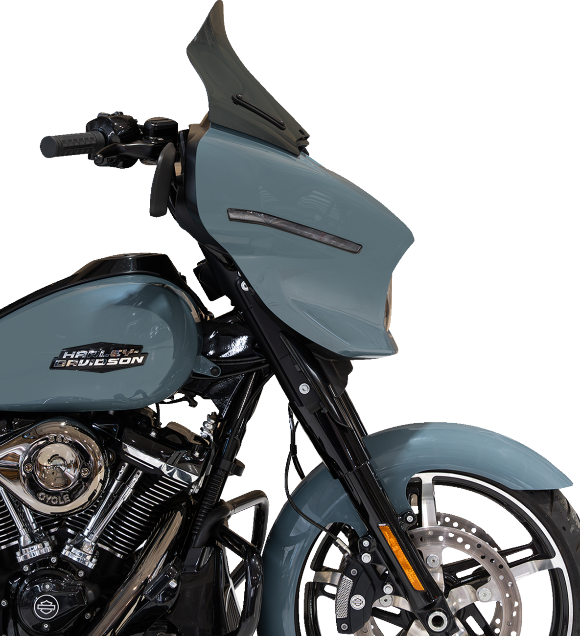 Flare® Windshield - 12" - Dark Smoke - FLHX [2310-0958] - Image 3
