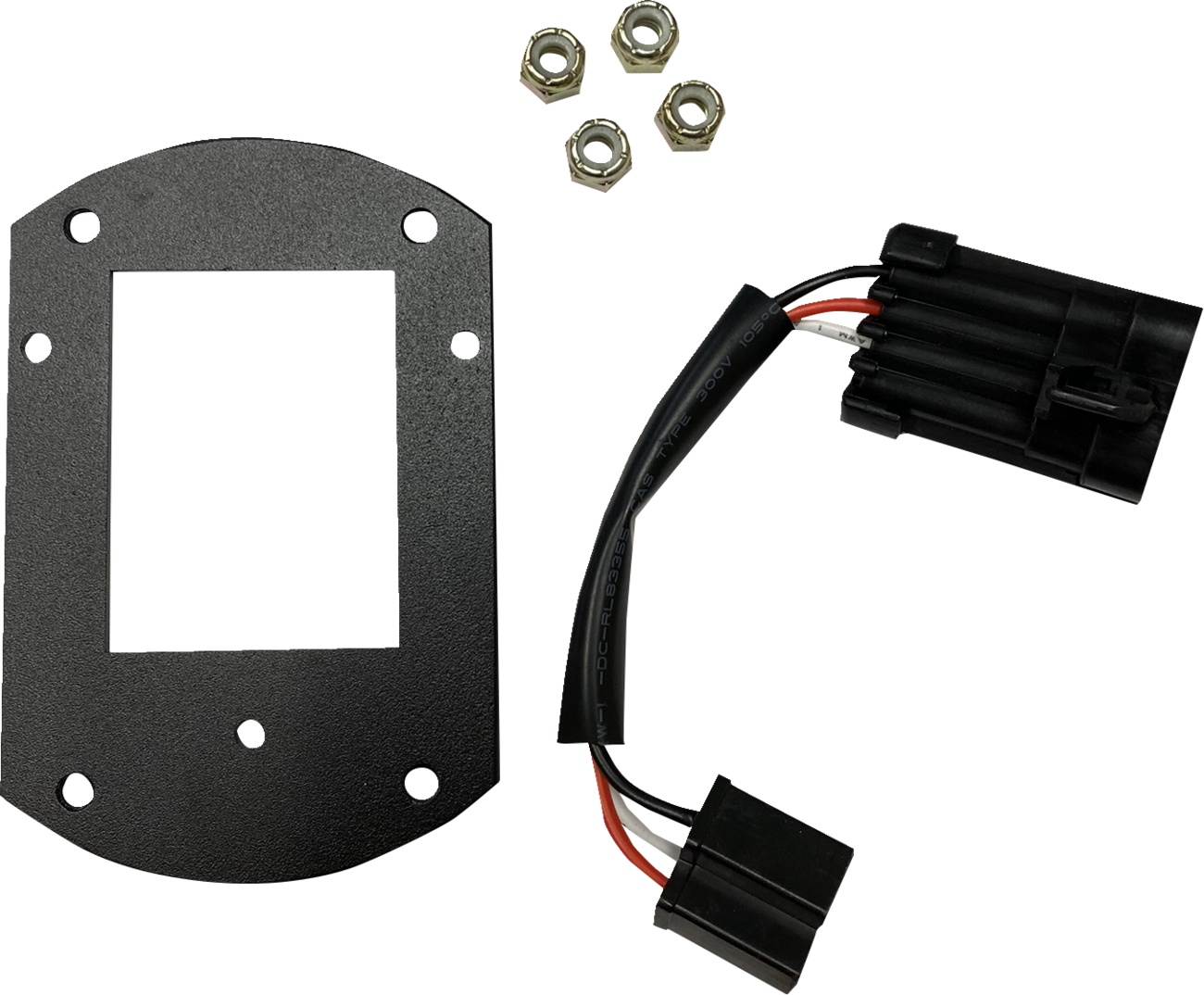 ProBEAM Headlight Mounting Kit - Mounting Kit - Headlight - Satin Black - FXLRST [2001-2696]