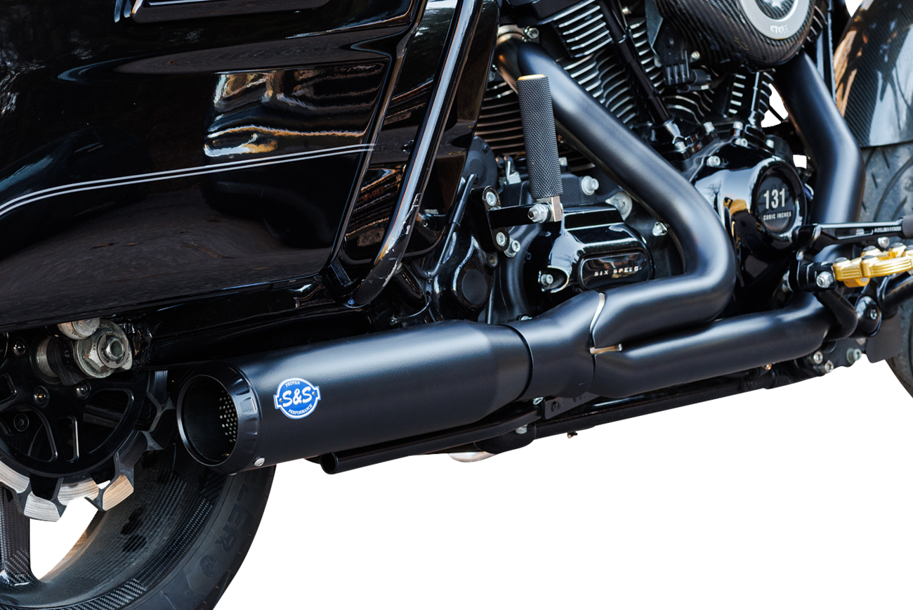 2-into-1 Qualifier Exhaust System - Race Only - Guardian Black [1800-2688] - Image 3
