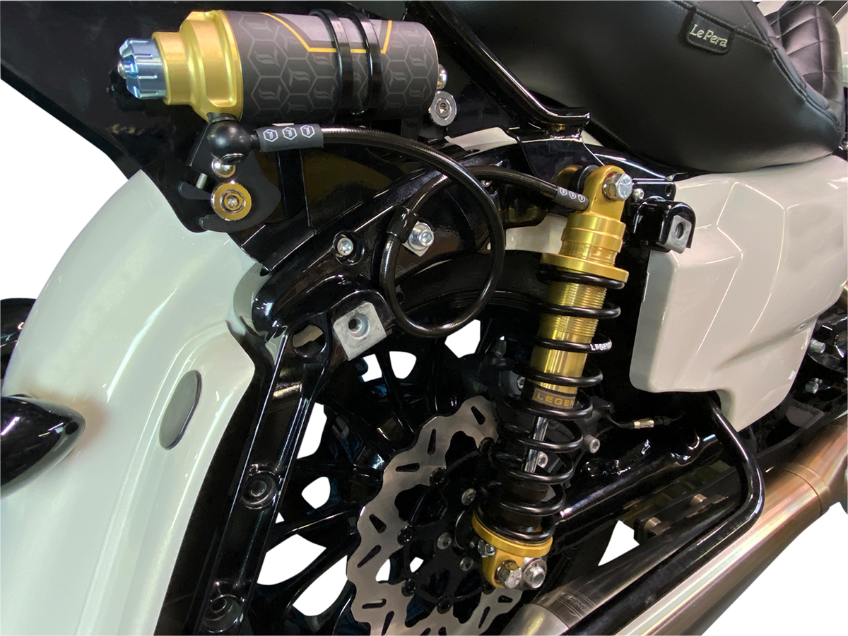 REVO ARC Remote Reservoir FL Coil Suspension - REVO ARC Remote Reservoir Shocks - 13" - Standard - Gold [1310-1902] - Image 2