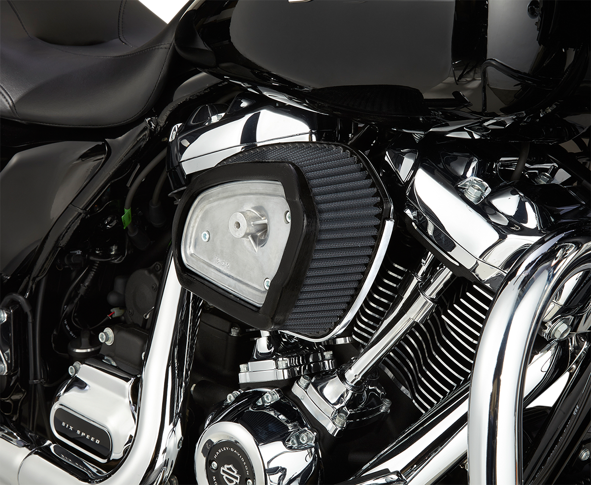 Big Sucker™ Stage I Air Filter Kit - Big Sucker Stage-1 - Chrome - M8 [1010-2083] - Image 2