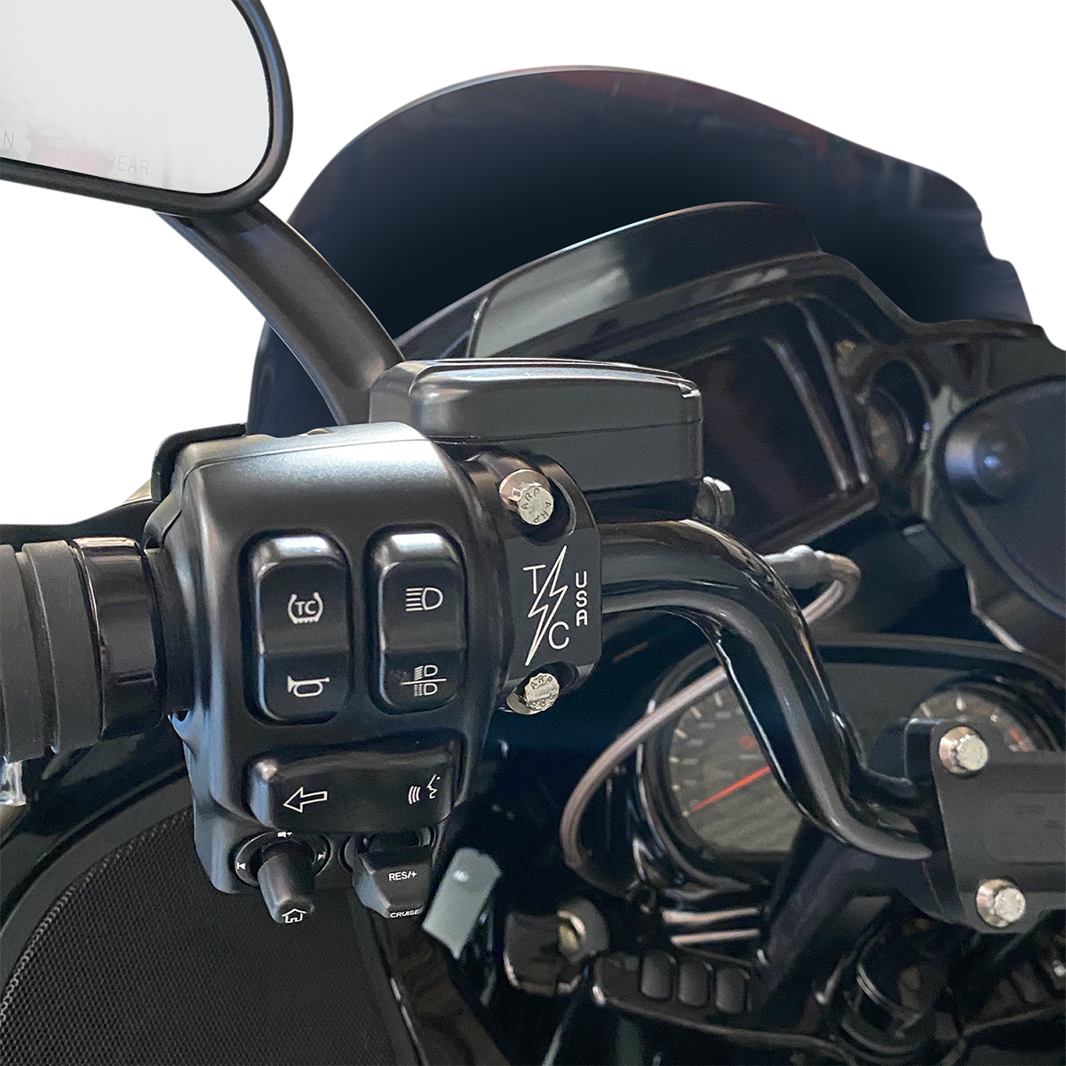Brake/Clutch Perch Clamps - Twice Cut [0615-0327] - Image 2