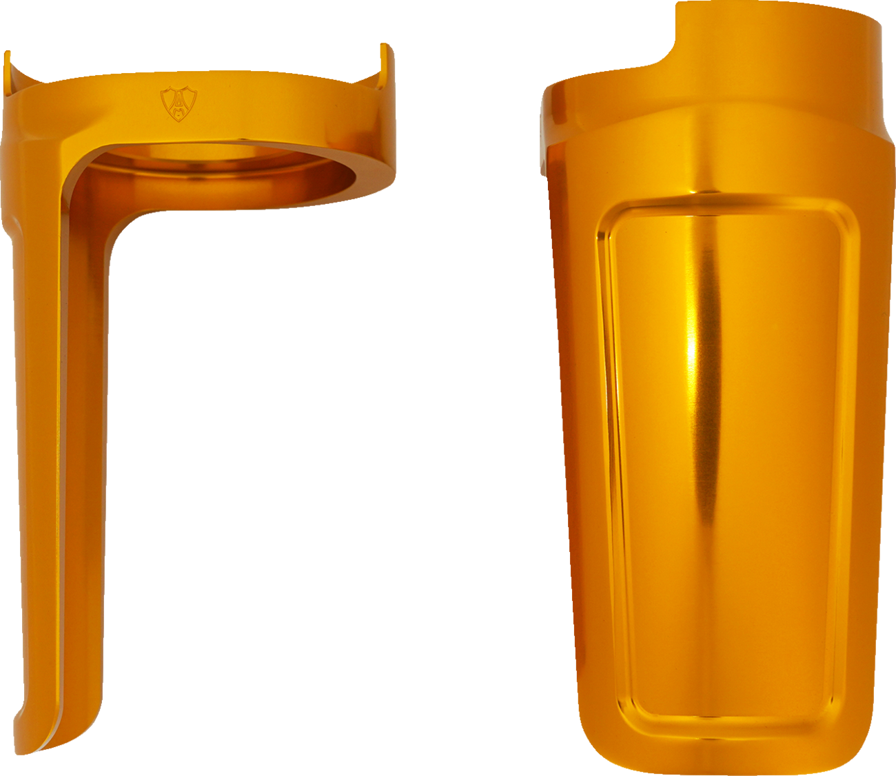 Method® Performance Bagger Fork Guards - Method® Fork Guard Cover - Gold [0403-0182]