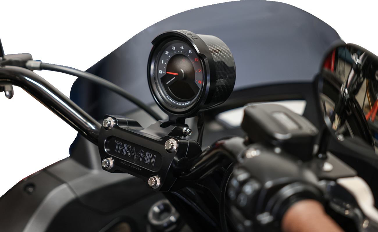 Softail Gauge Relocation Kit - Gauge Relocation Kit - Black [2210-0645] - Image 9