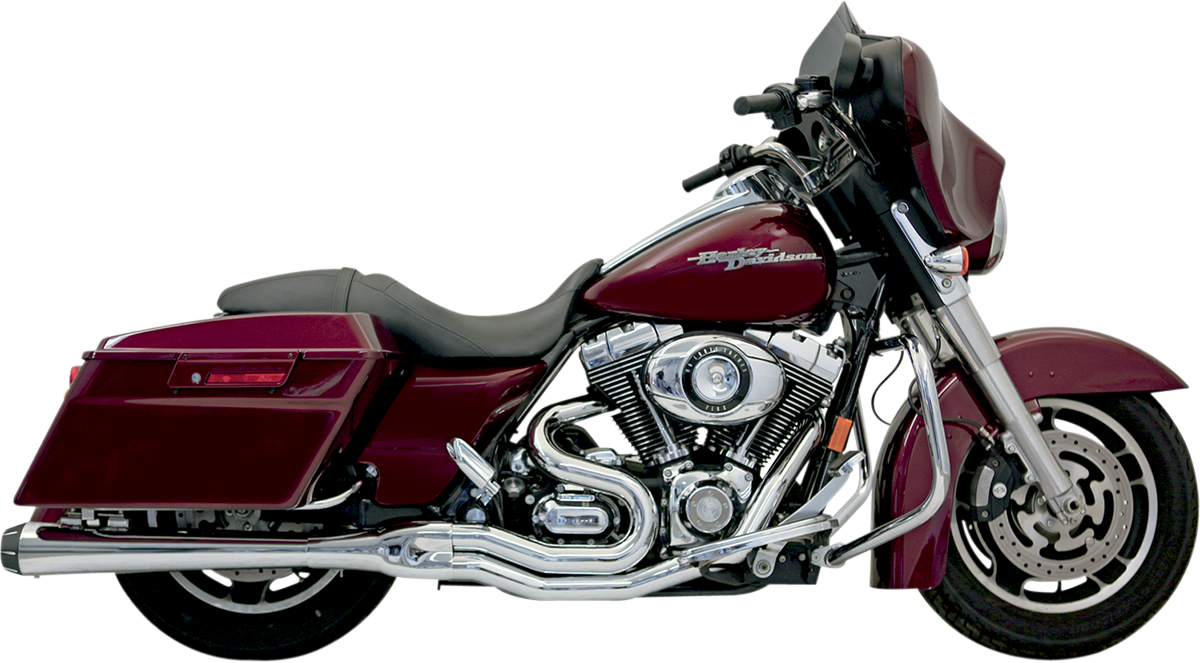 Road Rage 2:1 B4 Exhaust System - B4 2:1 Exhaust - Chrome - Megaphone [1800-1358]