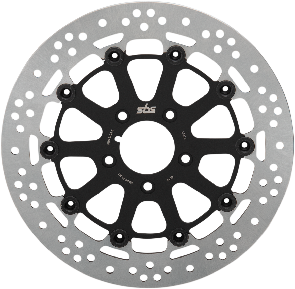 Stainless Steel Brake Rotor - Brake Rotor - Front - 11.8" [1710-3644] - Image 2