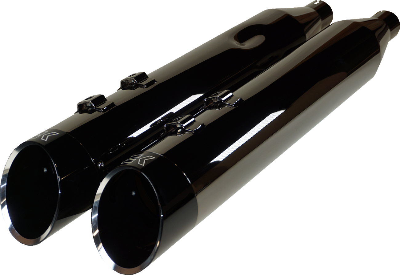 4-1/2" HP-Plus® Slip-On Mufflers - Eclipse® with Edge Tip [1801-1499]