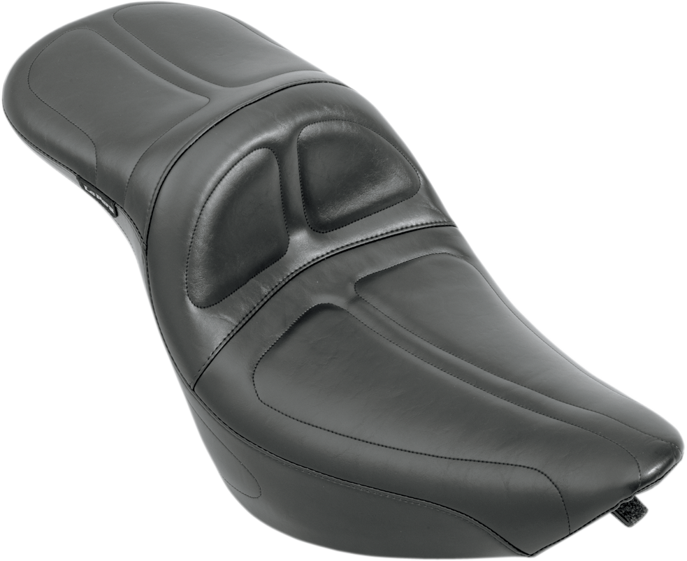 Maverick Daddy Long Legs Seat - Black - Stitched - FL/FX '06-'17 [0802-0547]