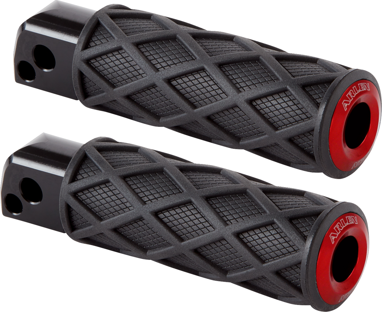 Diamond Foot Pegs - Passenger - Red [1620-2680]