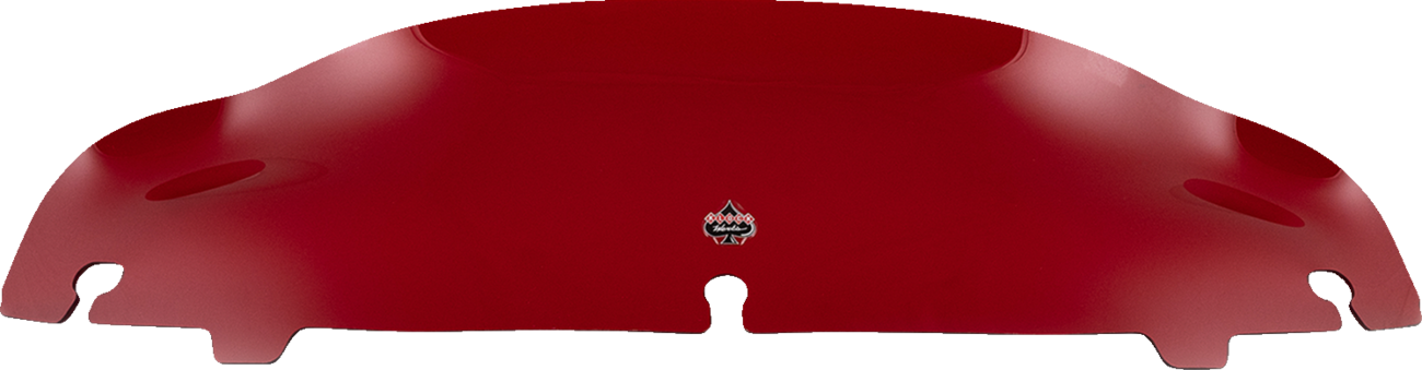 Kolor Flare® Windshield - 4" - Red - '14-'25 FLH/FLHT/FLHX [2310-0797] - Image 2