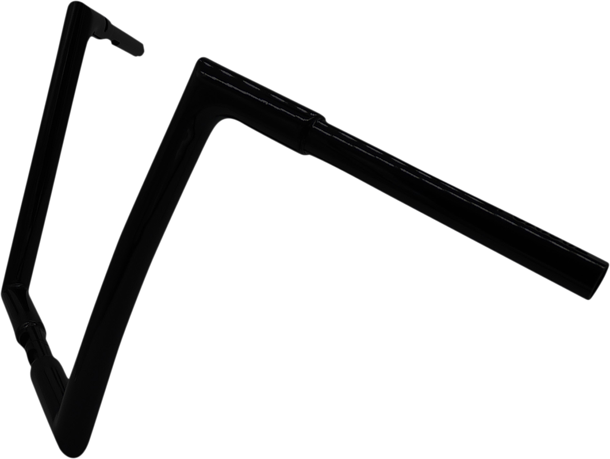 1-1/4" EZ Install Flat Top Handlebar - 12" - Black [0601-5525] - Image 2