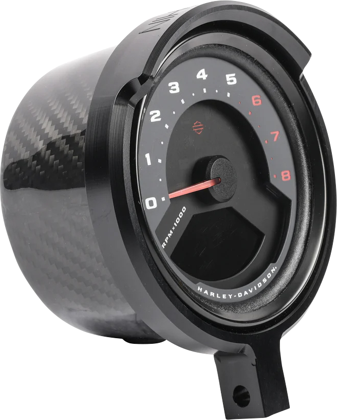 Softail Gauge Relocation Kit - Gauge Relocation Kit - Black [2210-0645]